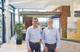 Blicken optimisch in die Zukunft: Die Brüder Dieter (links) und Matthias Nagel.